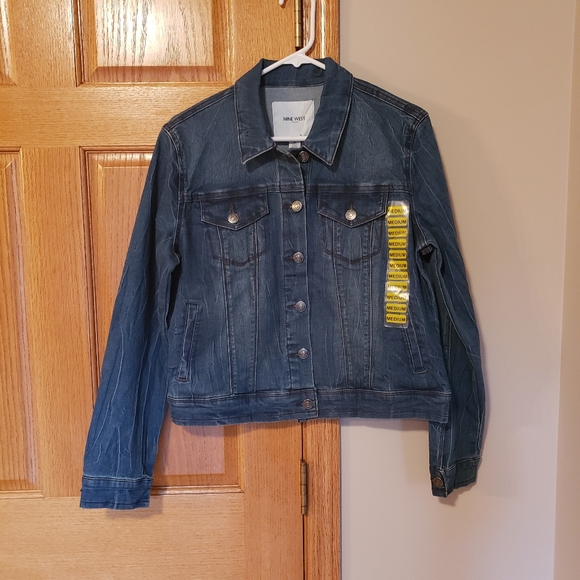 NWT Nine West Jean Jacket